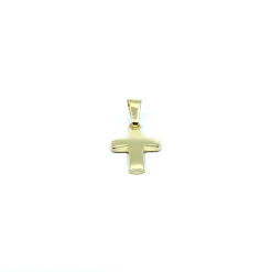 14 KARAT GULD VEDHÆNG KORS 14X9 MM
