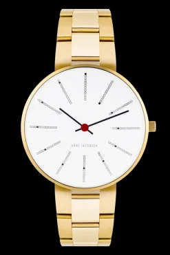 ARNE JACOBSEN BANKERS DOUBLE LÆNKE OG HVID SKIVE - 53107-1629