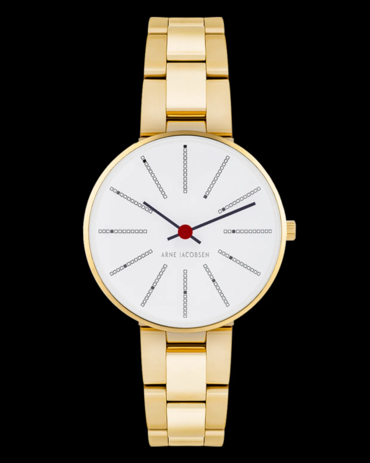 ARNE JACOBSEN BANKERS FORGYLDT LÆNKE 30MM. - 53113-1429