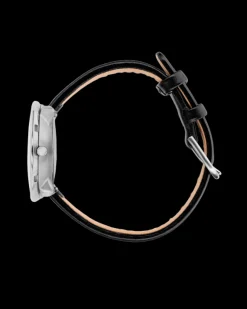 ARNE JACOBSEN CITY HALL 30MM SORT LÆDER - 53200-1401