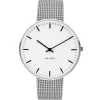 ARNE JACOBSEN CITY HALL STÅL 40MM HVID SKIVE STÅL MESH LÆNKE