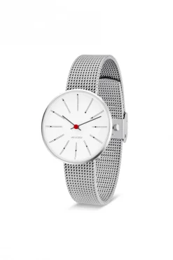 ARNE JACOBSEN DAME UR BANKERS MESH REM 34MM - 53101-1608
