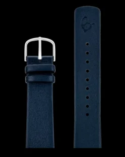 ARNE JACOBSEN LÆDER REM 16MM BLÅ - 1604