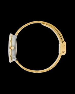 ARNE JACOBSEN ROMAN DAMEUR STÅL GULDDOUBLE 30MM - 53313-1409