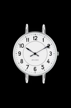 ARNE JACOBSEN STATION 34 MM BØJLE HVID SKIVE