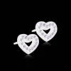 BLOMDAHL ØRERINGE BRILLIANCE HEART HOLLOW PLASTIK - 15-01121-26