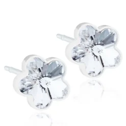 BLOMDAHL ØRERINGE MED KRYSTALSTEN - 15-0130-01