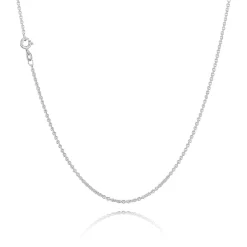 BNH ANKER RUND HALSKÆDE SØLV 2,0 MM BRED 60 CM - SAR06060F