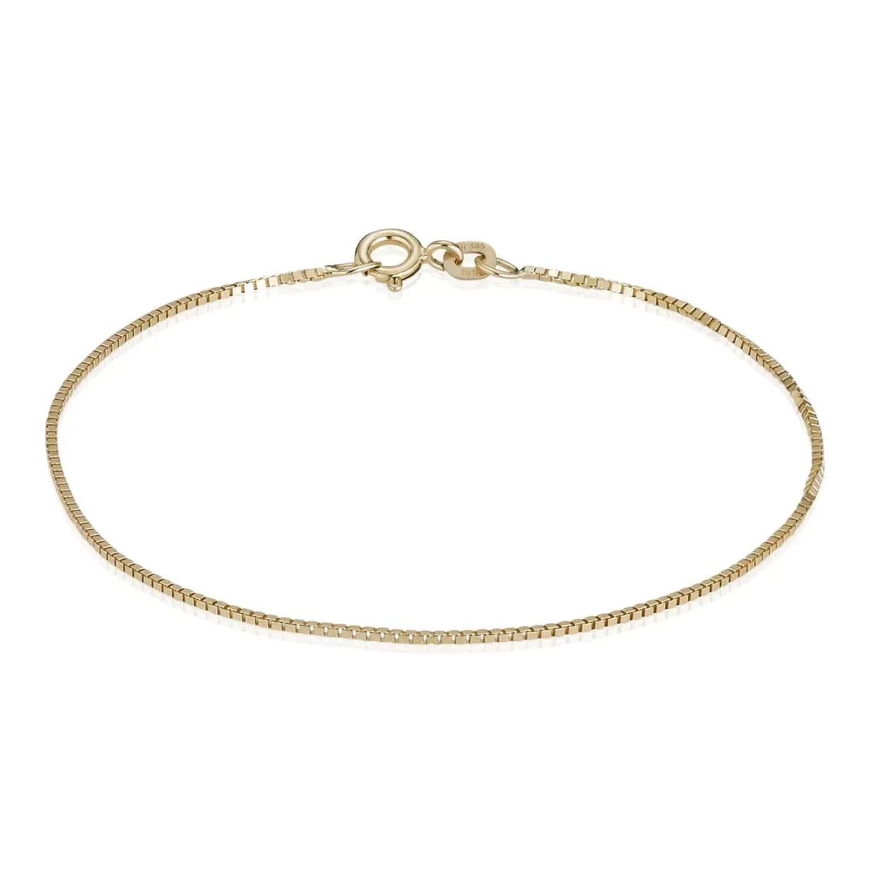 BNH ARMBÅND VENEZIA I 14 KARAT GULD 21 CM - V815021F