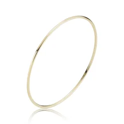 BNH ARMRING MASSIV 14 KARAT GULD 2 MM 6,5 CM - AM1420065