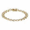 BNH BISMARK ARMBÅND 14 KARAT GULD 6,1 MM BRED 18 CM LANG - B1461018K