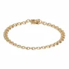 BNH BISMARK ARMBÅND 14 KARAT GULD 4,0 MM BRED 18 CM - B1440018K