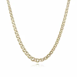 BNH BISMARK HALSKÆDE 8 KARAT GULD I FORLØB 5,3 BRED 45 CM - B853045K