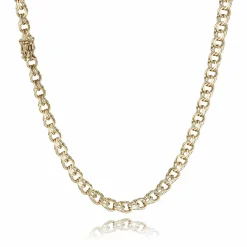 BNH BISMARK HALSKÆDE 8 KARAT GULD 6,1 MM BRED 45 CM LANG - B861045LK