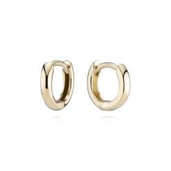 BNH CREOL KNÆK 14 KARAT GULD 2,2 MM BRED 12,5 MM - CRK14220125