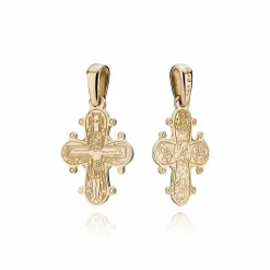 BNH DAGMARKORS 8 KARAT GULD MED DE FEM 15X13 MM - DK815DE5