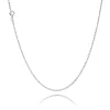 BNH HALSKÆDE ANKER FACET I SØLV 45 CM - SA06045F