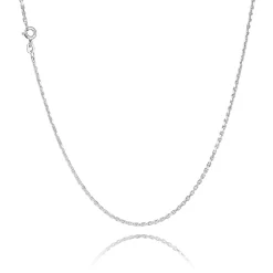 BNH HALSKÆDE ANKER FACET I SØLV 70 CM - SA05070F
