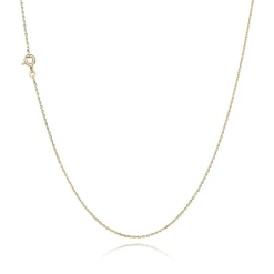 BNH HALSKÆDE ANKER FACET I 14 KARAT GULD 36 CM - A1404036F