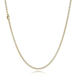 BNH HALSKÆDE ANKER RUND I 8 KARAT GULD - AR806050C