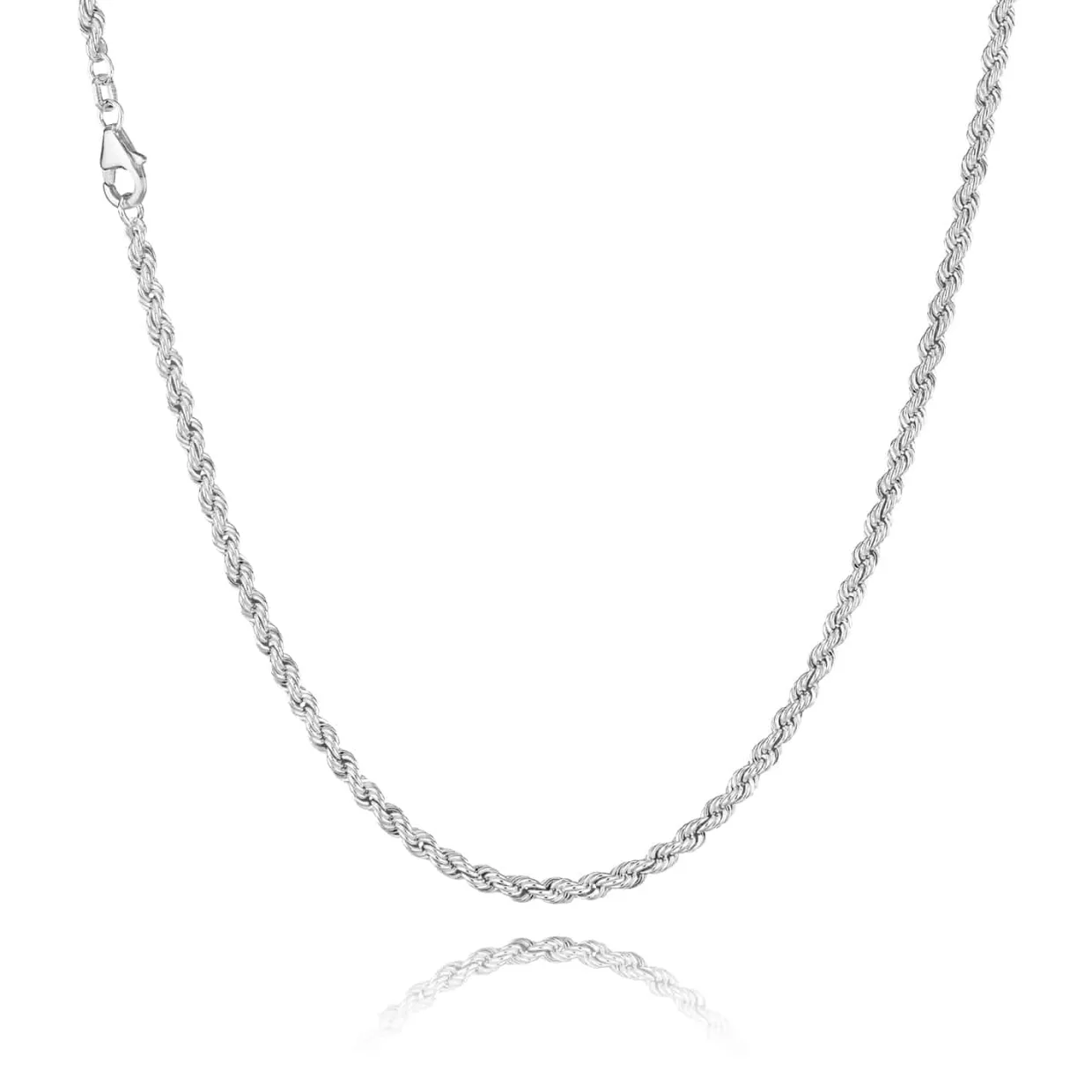 BNH HALSKÆDE CORDEL SØLV 3,20 TRÅD 45 CM - SCO32045C