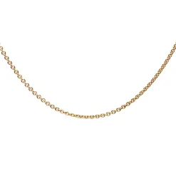 BNH HALSKÆDE RUND ANKER 14 KARAT GULD 50 CM - AR1405050C