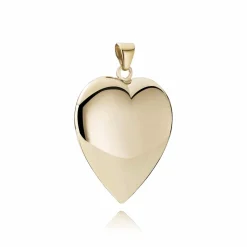 BNH HJERTE VEDHÆNG 14 KARAT GULD 30X30 MM - H83030