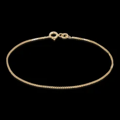 BNH VENEZIA ARMBÅND 14 KARAT GULD I 18 CM - V1410018F
