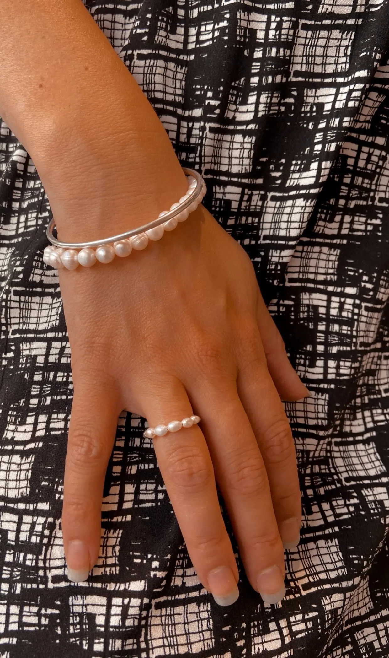 BYBIEHL AURA SØLV RING - 5-3903WP-R