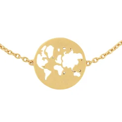 BYBIEHL BEAUTIFUL WORLD FORGYLDT SØLV ARMBÅND - 2-1601-GP