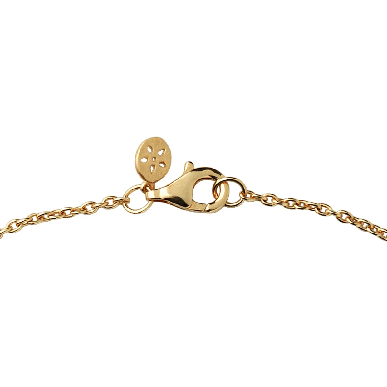 BYBIEHL CLASSIC HALSKÆDE 45 CM SØLV FORGYLDT - 3-1501-GP-45