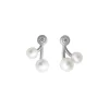 BYBIEHL COCO CHERRY ØRERINGE SØLV MED PERLE - 4-3305WP-R