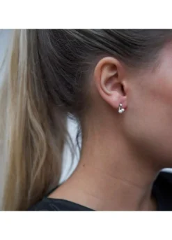 BYBIEHL COCO CHERRY ØRERINGE SØLV MED PERLE - 4-3305WP-R