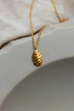 BYBIEHL DUNES HALSKÆDE I FORGYLDT SØLV - 3-4905-GP