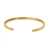 BYBIEHL GRACE BANGLE SPARKLE ARMRING METAL FORGYLDT MED STEN - 2-5001A-GP-B