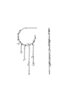 BYBIEHL JUNGLE IVY HOOP PEARL MED FERSKVANDSPERLE - 4-3108P-R