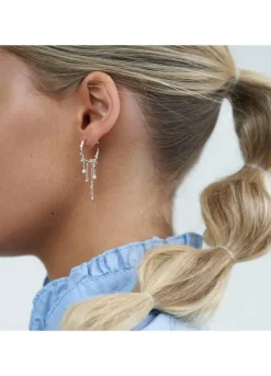 BYBIEHL JUNGLE IVY HOOP PEARL MED FERSKVANDSPERLE - 4-3108P-R