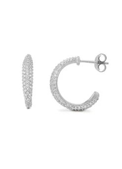 BYBIEHL OCEAN FLOW ØRERINGE SØLV MED SYNTETISK ZIRKONIA – 4-4206A-R