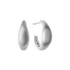 BYBIEHL OCEAN FLOW SMALL SØLV ØRERINGE HOOPS - 4-4201-R
