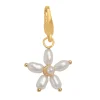 BYBIEHL PEARL SIGNATURE CHARM FORGYLDT METAL - 7-5201WP-GP-B
