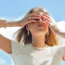 BYBIEHL ØRERINGE AURA GRANDE SHOW SØLV - 4-1512-R