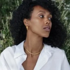 BYBIEHL ØRERINGE SØLV FORGYLDT HOOP SEASON - 4-3502-GP