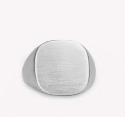 BYBIEHL SIGNET SQUARE RING SØLV - 5-4303-R