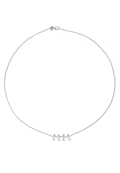 BYBIEHL TOGETHER FAMILY 4 HALSKÆDE SØLV - 3-2004-R
