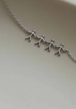 BYBIEHL TOGETHER FAMILY 4 HALSKÆDE SØLV - 3-2004-R