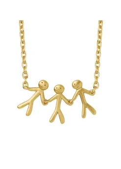 BYBIEHL TOGETHER FAMILY 3 HALSKÆDE FORGYLDT SØLV- 3-2003-GP
