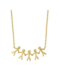 BYBIEHL TOGETHER FAMILY 5 HALSKÆDE FORGYLDT SØLV - 3-2005-GP