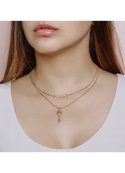 BYBIEHL TOGETHER FAMILY 5 HALSKÆDE FORGYLDT SØLV - 3-2005-GP