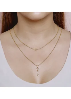 BYBIEHL TOGETHER MY LOVE HALSKÆDE SØLV FORGYLDT - 3-2002A-GP