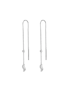 BYBIEHL WAVE DANGLING ØRERINGE SØLV - 4-027A-R